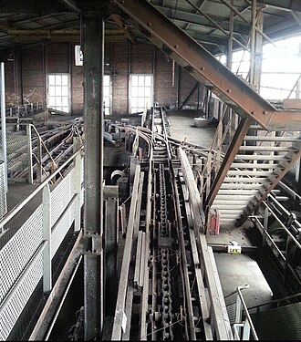 Inside mine pit of Arenberg (France)